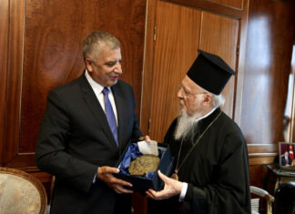 Συνάντηση Πατούλη με Βαρθολομαίο στο Φανάρι